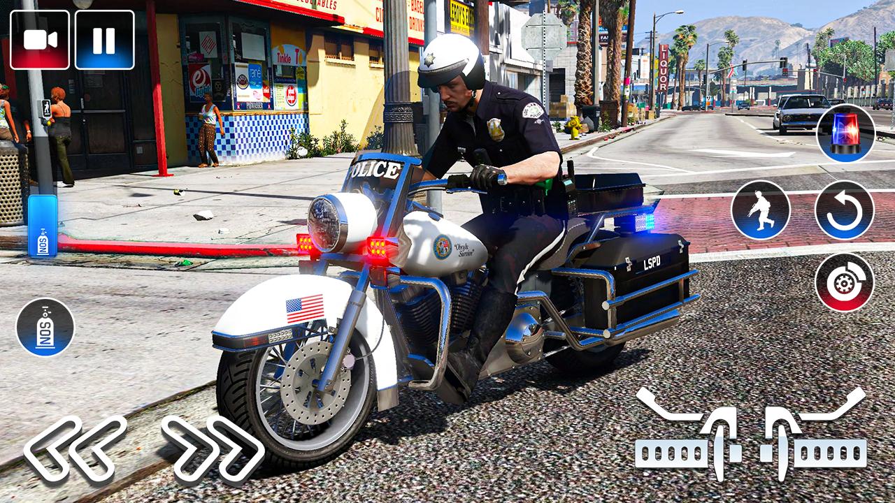 polícia moto perseguição de bicicleta - jogos - Download do APK para  Android