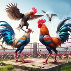 Street Rooster Fight Kung Fu ไอคอน
