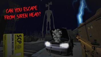 Siren Head SCP 6789 Cartaz
