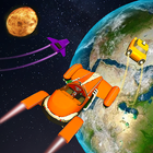 Space Car Driving Sim 3d Game-icoon
