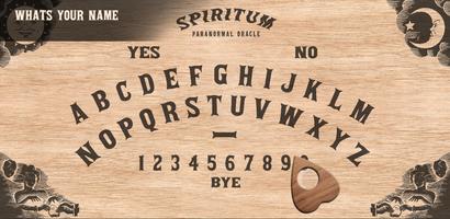 Spiritum Spirit Board poster
