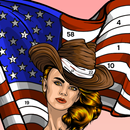 America Tattoo Color by Number APK