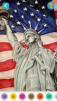 America Tattoo Color by Number 截图 1