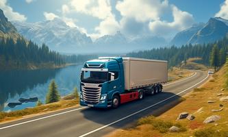 Euro Truck Simulator USA Games Poster