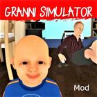 Granny Simulator Mod icône