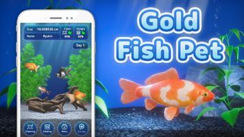 Gold Fish Pet Affiche