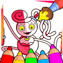 Huggy Coloring Mommy Playtime APK