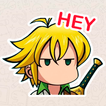 7ds Deadly Sins Stickers for W