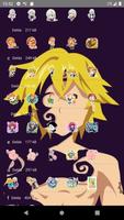 7ds Deadly Sins Stickers for W Affiche