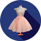 Elbise moda tasarımı simgesi