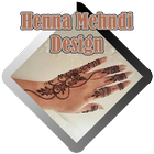 Conception de henné mehndi icône