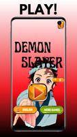 Demon Slayer-Kimetsu Game Quiz Affiche