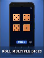 Dice rolling - 3D dice roller screenshot 2