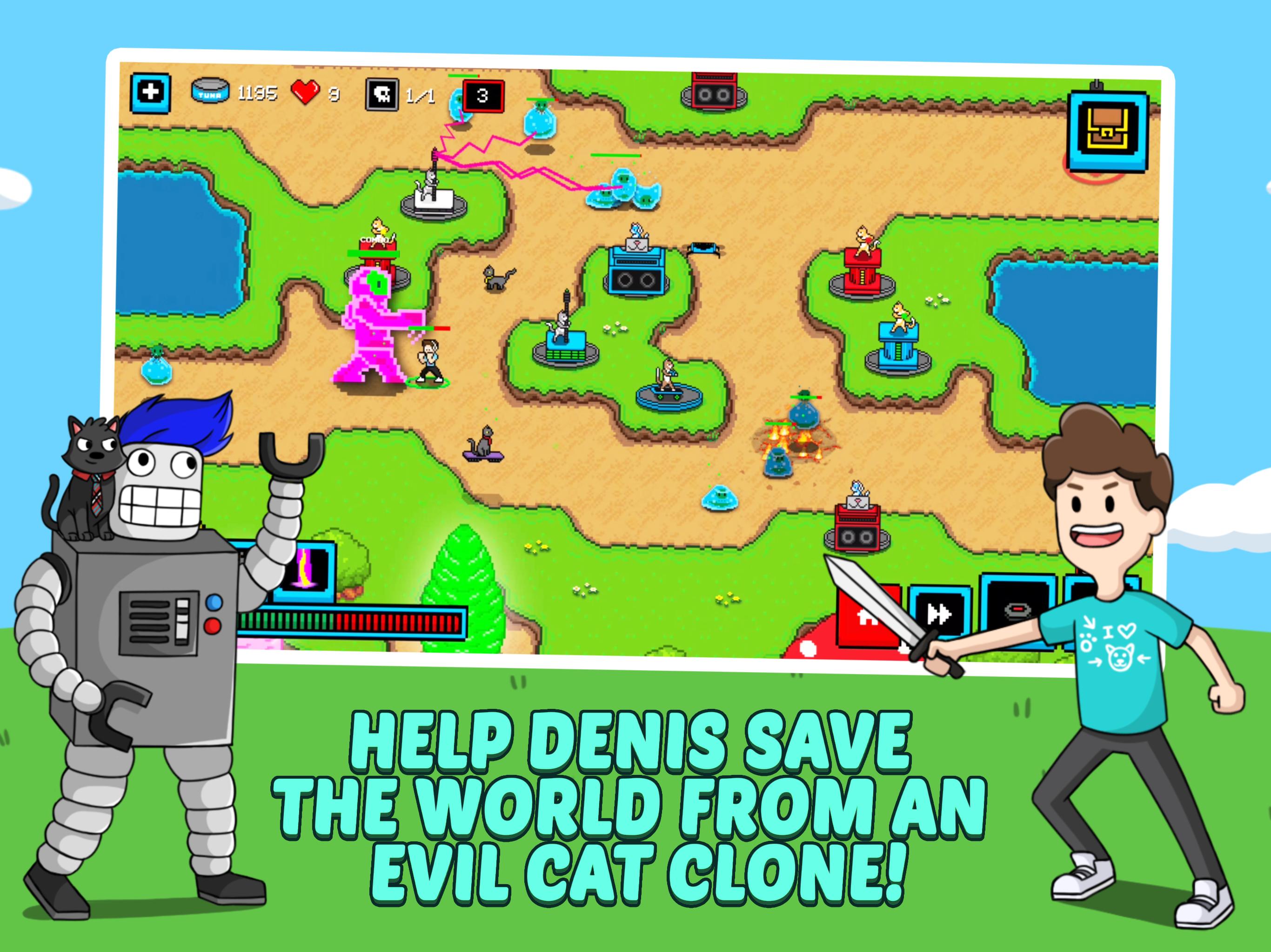 Cats Cosplay Tower Defense A Cat Kingdom Rush For Android