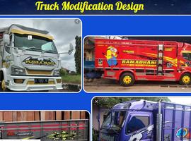 Truck modification design-poster