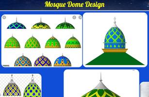 Mosque Dome Design plakat