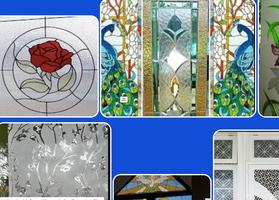 Patterned glass window design اسکرین شاٹ 1