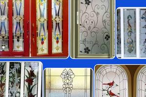 Patterned glass window design স্ক্রিনশট 2