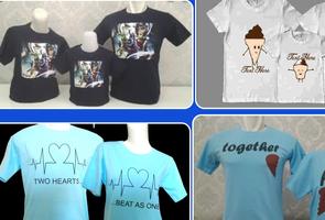 Design couple family shirts 截图 2