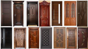 Wooden Door Design poster