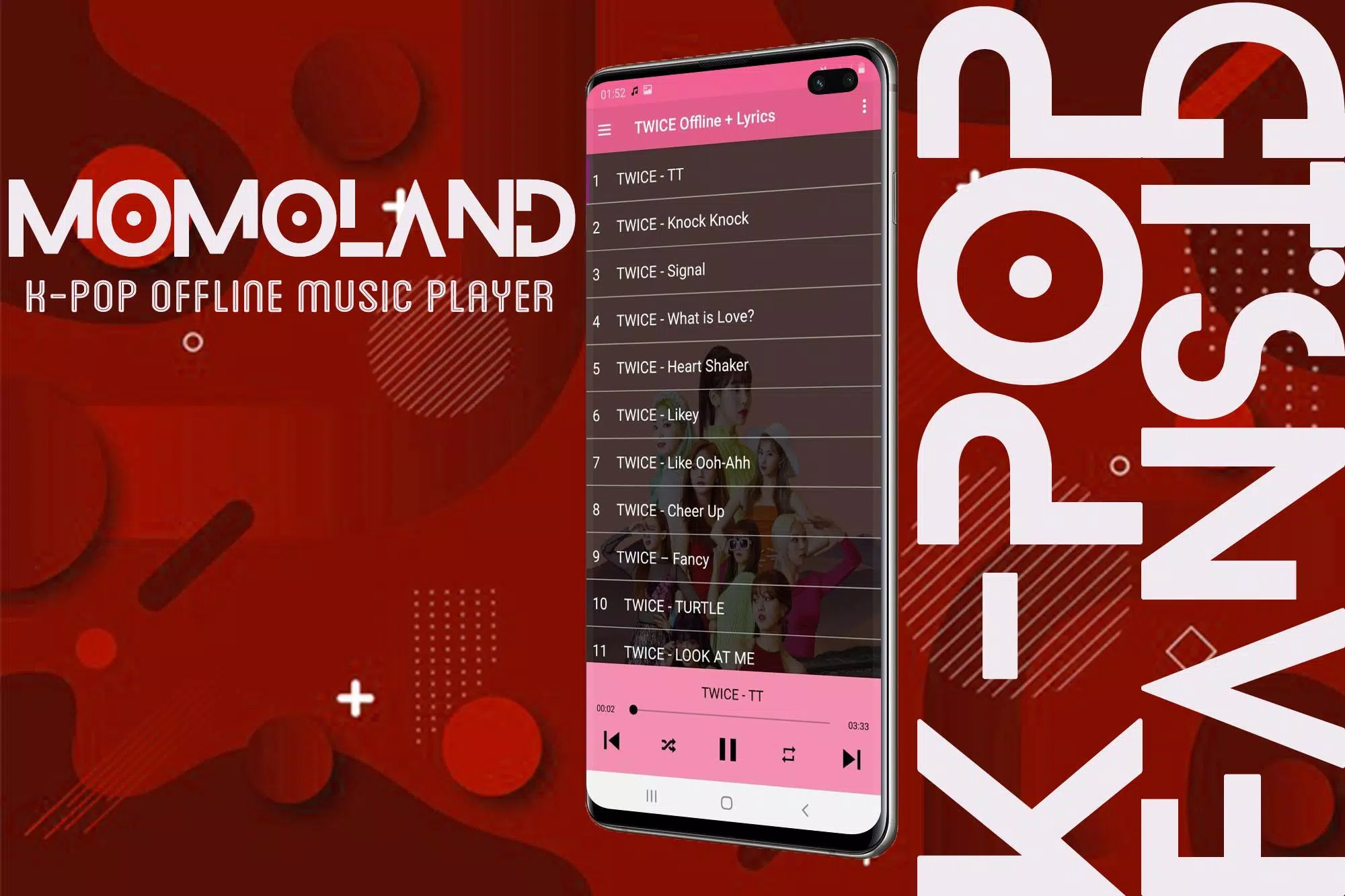 Twice Offline Songs Lyrics K Pop Apk Pour Android Telecharger