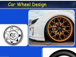 Car Wheel Design plakat