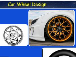 Car Wheel Design پوسٹر