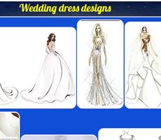 Modèles de robe de mariage Affiche