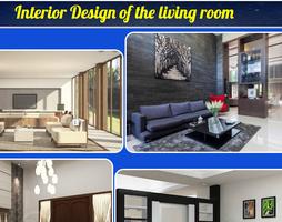 Interior Design of the living  पोस्टर
