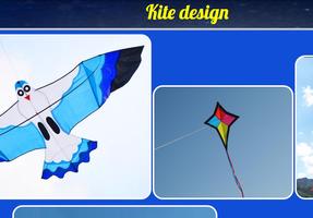Kite design पोस्टर