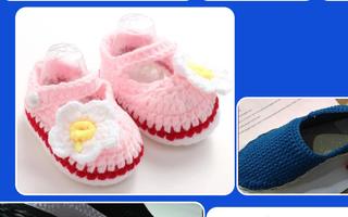 Knit design of baby shoes স্ক্রিনশট 1