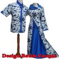 Design Batik Couple Cartaz