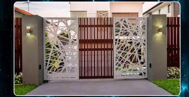 House Fence Design پوسٹر