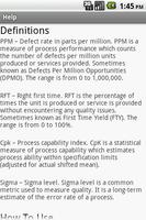 Six Sigma Defect Conv Lite স্ক্রিনশট 1