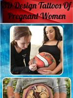 Tatuajes de diseño de las mujeres embarazadas imagem de tela 1