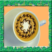 Garniture Coffe Latte Design