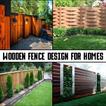 Conception de clôture en bois pour les maisons