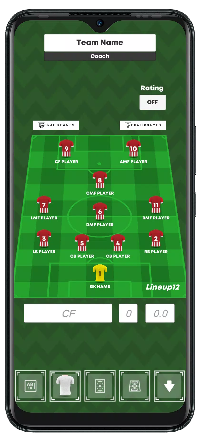 Lineup11 - equipa de futebol – Apps no Google Play