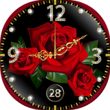خلفيات ورود ساعة متحركة أيقونة
