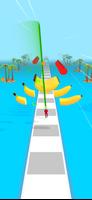 Slicy run: Fruits cutting game capture d'écran 3