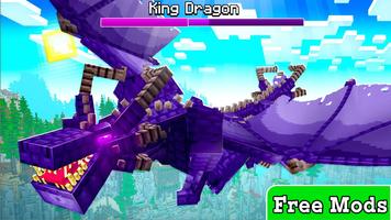 Mods Dragon for Minecraft PE Affiche
