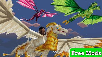 Mods Dragon for Minecraft PE capture d'écran 2