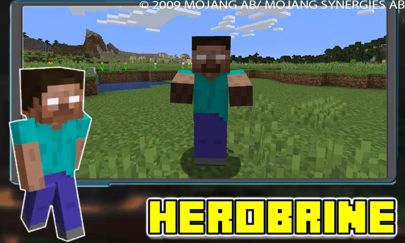 Download Mod Herobrine Skin android on PC