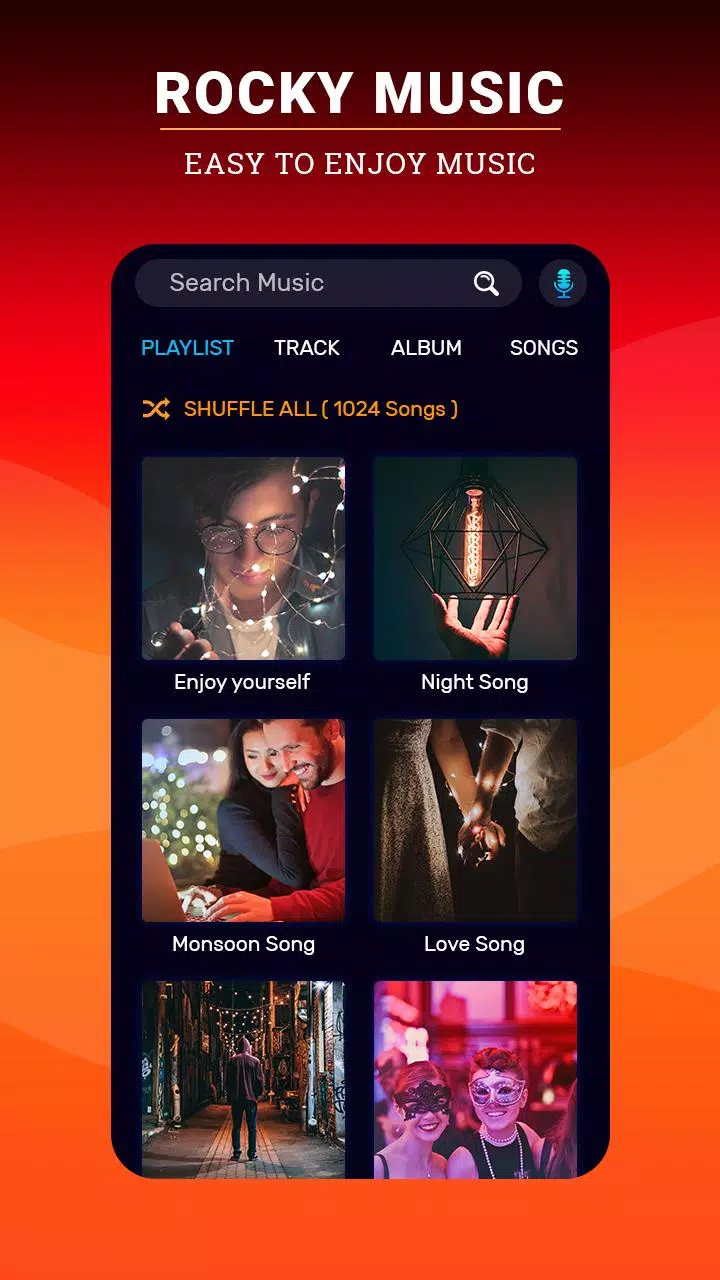 ROCKY Music- Play Music, Audio & Download Mp3 Song APK pour Android  Télécharger