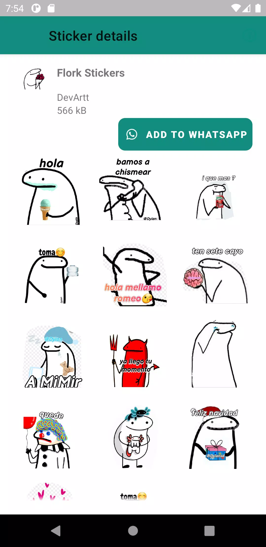 Flork Memes Stickers for Android - Download