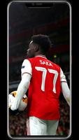 Bukayo Saka Wallpapers ポスター