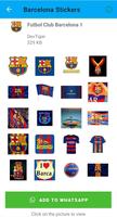 Barcelona Stickers poster