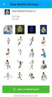 Real Madrid Stickers capture d'écran 1