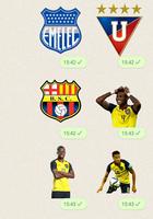 Stickers de Fútbol Ecuatoriano تصوير الشاشة 2