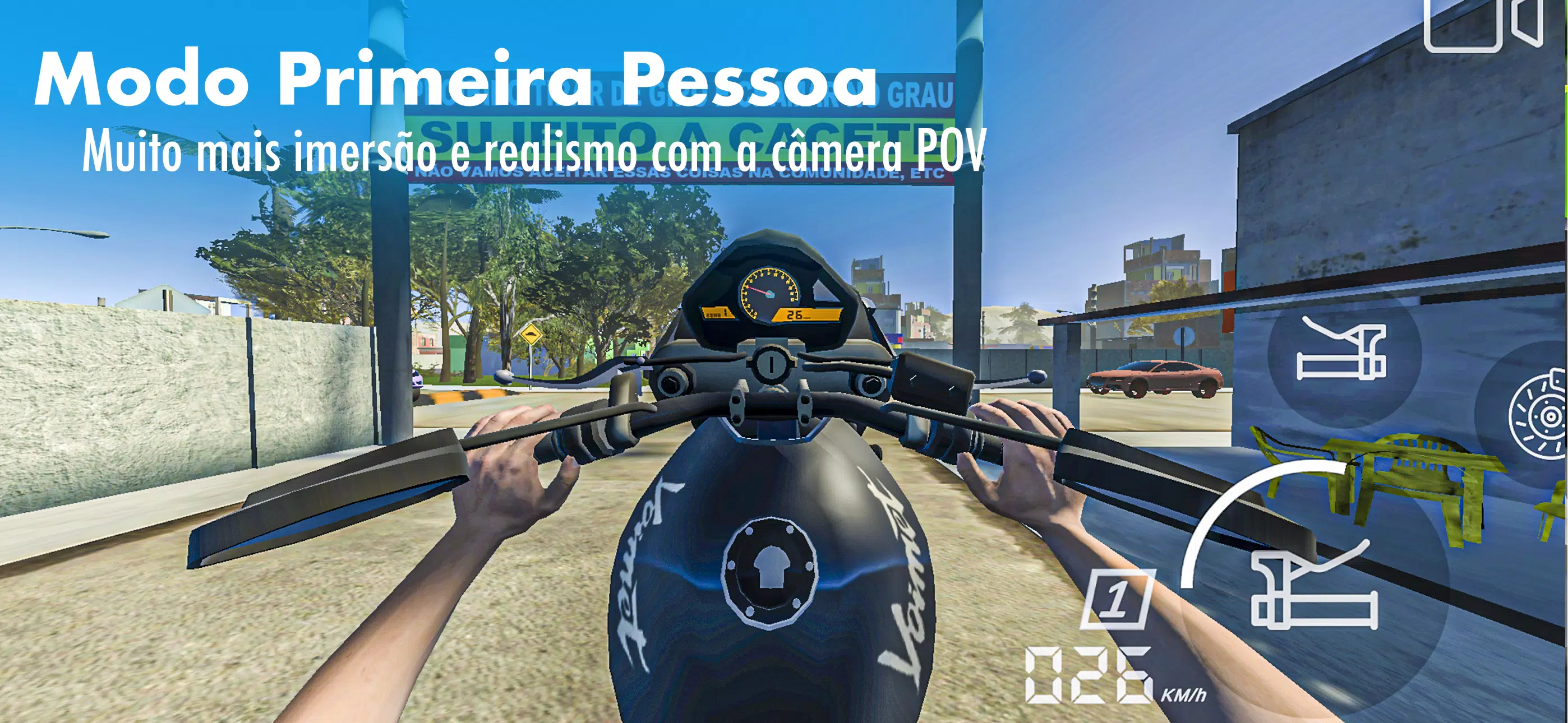 SAIU! DOWNLOAD GRAU E CORTE BETA - GAMEPLAY NOVO JOGO DE MOTOS